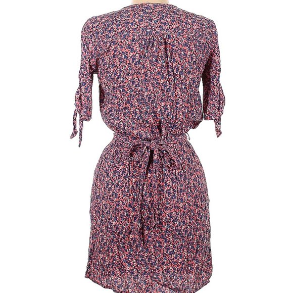 GAP rayon floral print dress BOHO XS Extra Small - Picture 2 of 2